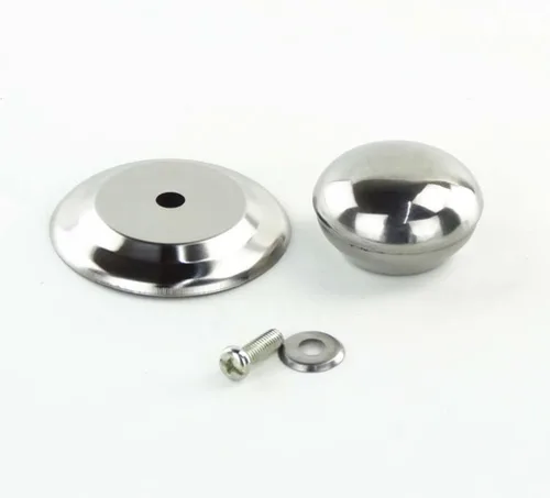 Miniatura 4 de DOITOOL Pomo universal de repuesto para tapa de olla con tornillo y junta de 2.16 pulgadas, mango de silicona para tapas de utensilios de cocina