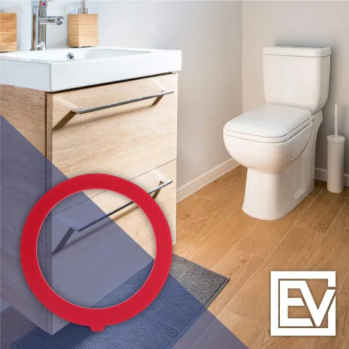 Miniatura 4 de Kohler - Sello de válvula de descarga compatible - Paquete de 3 sellos de anillo de inodoro GP1059291 - Junta de descarga por Essential Values