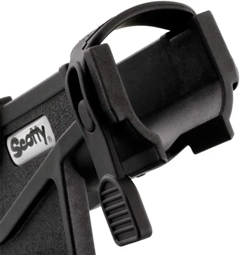 Miniatura 5 de Scotty Baitcaster/Spinning Rod Holder Negro con 244 Flush Deck Mount, Pequeño (0281-BK) accesorios de ciclismo-electrónica