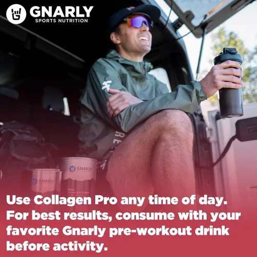Miniatura 5 de Gnarly Nutrition Péptidos de colágeno – Colágeno Pro con vitamina C, zinc y cobre – Polvo de colágeno certificado NSF – Sin sabor, 10 paquetes