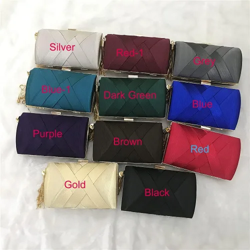 Miniatura 4 de JIAJIA 3294 - Bolsos de mano para mujer con borlas para boda noche