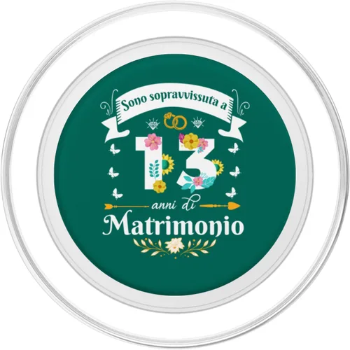 Miniatura 2 de Sono Sopravvissuta 13 Anni di Matrimonio Per Donna Moglie PopSockets MagSafe PopGrip for iPhone
