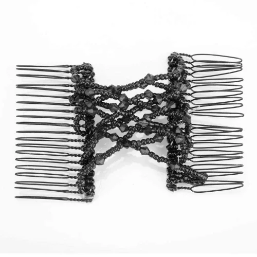 Miniatura 6 de Peines mágicos, peine elástico retro para mujeres con peine para el cabello, herramientas para el cabello, peine mágico para el cabello (C)