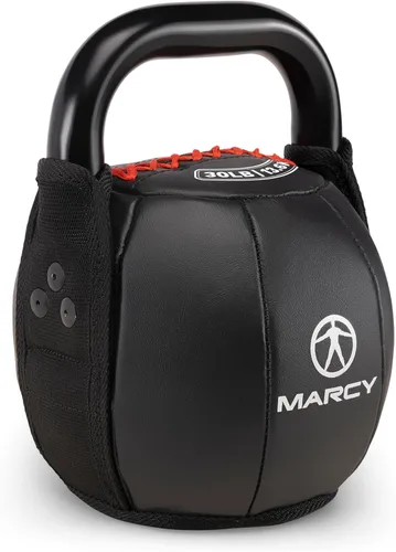 Miniatura 11 de Marcy Pesa rusa suave de entrenamiento de fuerza con mango para levantamiento de pesas, acondicionamiento, fuerza y entrenamiento de núcleo, 10