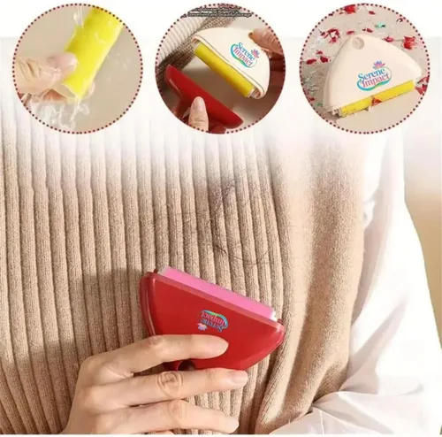 Miniatura 4 de Rodillo profesional quitapelusas para ropa, pelo de mascotas, eliminación de polvo, reutilizable (blanco)