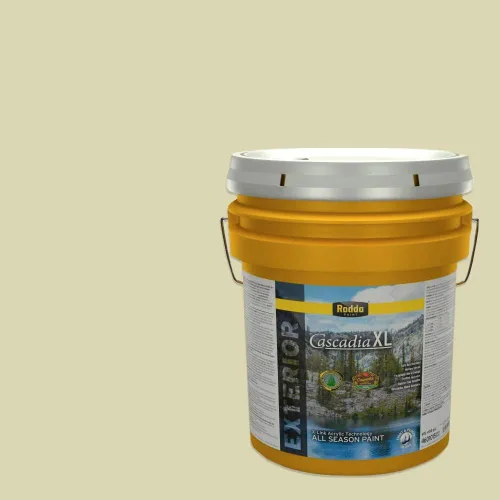 Miniatura 173 de Rodda Paint CASCADIA XL Pintura e imprimación satinada para exteriores en uno, cuarto de galón, azul playa norte