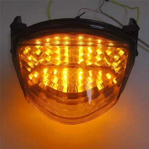 Miniatura 9 de SMT - Luz de freno trasera LED compatible con motocicleta Suzuki GSXR 1000 SMOKE 2005-2006 [B00XIRXOB4]