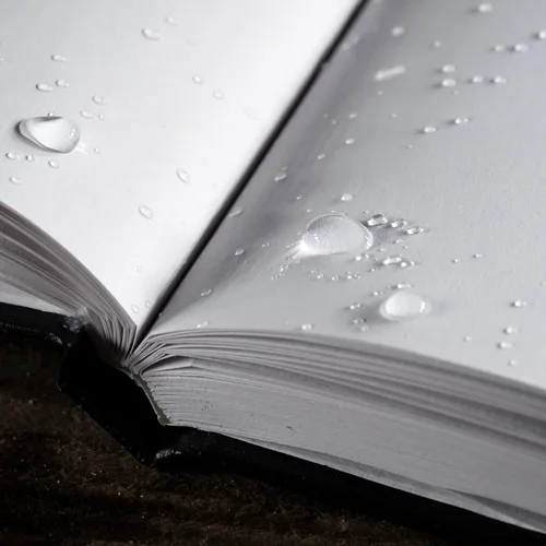 Miniatura 5 de Rite in the Rain Cuaderno de bocetos de cubierta dura resistente a la intemperie, 4.75 x 7.5 pulgadas, cubierta negra, patrón de página en blanco