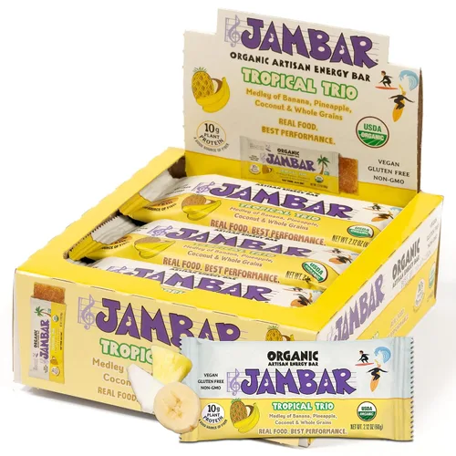 Miniatura 10 de JAMBAR Organic Artisan Energy Bar (Chocolate Cha Cha - 12 unidades)