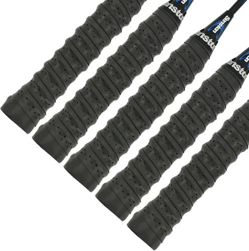 Senston Nuevo agarre de raqueta antideslizante perforado súper absorbente para tenis de bádminton overgrip Pickleball Overgrip