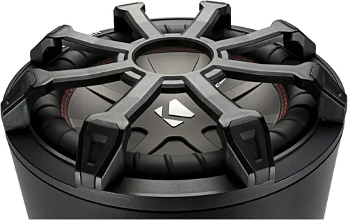 Miniatura 2 de KICKER 46CWTB104 TB10 - Caja de subwoofer resistente a la intemperie de 10 pulgadas con radiador pasivo, 4 ohmios, 400 W
