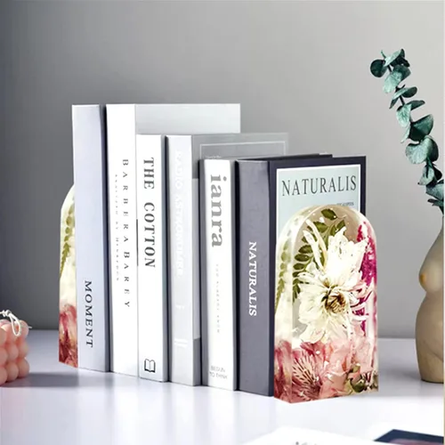 Miniatura 6 de Moldes de silicona grandes para fundición de resina, formas arqueadas para preservación de flores, organizador de escritorio de libros, regalos