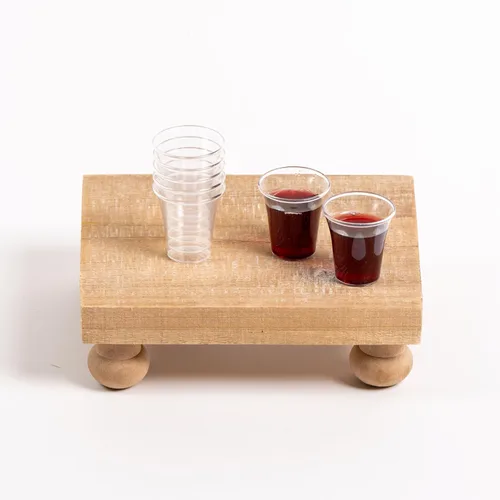 Miniatura 7 de BROADMAN CHURCH SUPPLIES Vasos de comunión de plástico, desechables, reciclables, 1000
