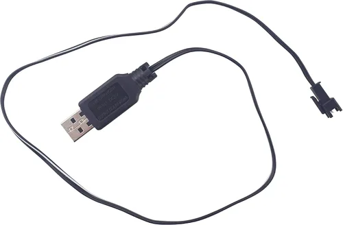 Miniatura 8 de AA 4.8V 800mah SM-2P Plug Batería recargable con cable de carga USB para 1/28 Stunt RC car C128 1/28 NB2801 NB2802 NB2803 doble cara Tumbling Spin