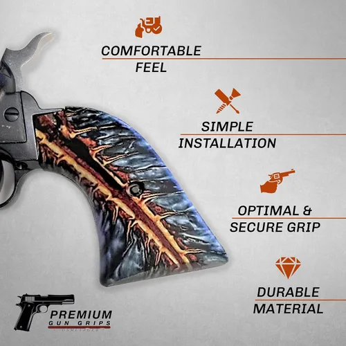 Miniatura 4 de Guantes de agarre Heritage Rough Rider 22 prémium – Reemplazo compatible para Heritage Rough Rider