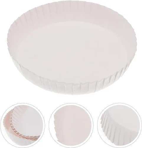 Miniatura 5 de DOITOOL Tapas desechables para tazas, tapas de papel redondas de 7 pulgadas, tapas para café, té, jugo, bebidas frías calientes, bar, restaurante