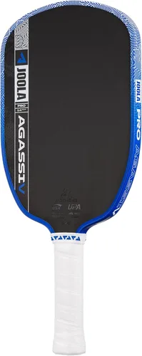 JOOLA Pro V Pickleball Paddle - 14mm/16mm - Raw Carbon Fiber Textured Surface - Enhanced Frame & Propulsion Core, USAPA & UPA-A Certified, NFC Chip