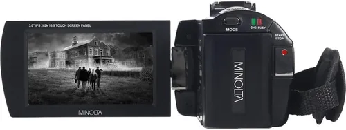 Miniatura 6 de Minolta MN4K25NV 4K Ultra HD 30 Mega Pixels Night Digital Vision Videocámara (negro) Paquete con tarjeta de memoria de 128 GB + trípode de cámara +