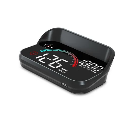 Pantalla de Velocidad para Parabrisas AZIJYV, Velocímetro Digital para Coche, Velocímetro GPS con Velocidad, Exceso de Velocidad, Pantalla de