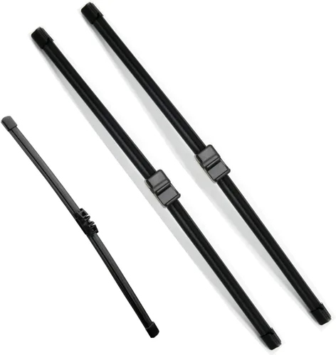 Miniatura 19 de JustCar Juego de 2 limpiaparabrisas delantero de repuesto para Jeep Wrangler TJ 1997 1998 1999 2000 2001 2002 2003 2004 2005 2006-13 pulgadas