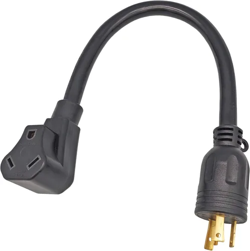 Miniatura 11 de FC-143TT Enchufe de secadora a adaptador RV 30A macho 14-30P a hembra TT-30R 30A 125V