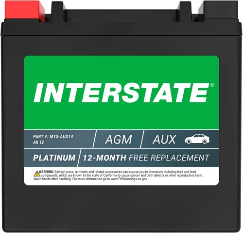 Miniatura 9 de Interstate Batteries Batería automotriz de 12 V, 50 Ah (tamaño del grupo H4) 570CCA SLI AGM, batería de repuesto para automóviles, SUV, sedanes