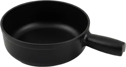 Swissmar Lugano - Olla de repuesto para fondue de queso de hierro fundido, 1.4 cuartos de galón / 1.3 L, compatible con juegos de fondue Swissmar