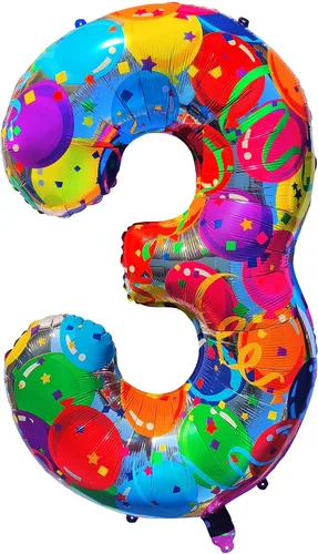 Miniatura 8 de Globos del número 0, globos arcoíris cero para decoraciones de cumpleaños de 10, 40 pulgadas, globos de neón grandes números 20, globos iridiscentes