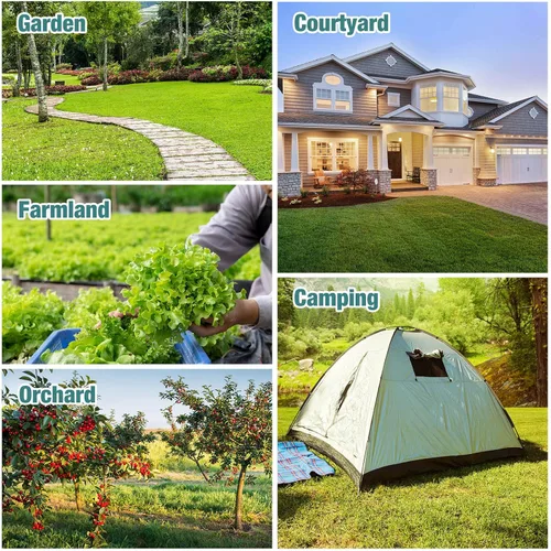 Miniatura 7 de Repelente solar de topos, 28 piezas, ultrasónico, para exteriores, para jardín, patio, césped, repelente solar impermeable para marmotas, ratones