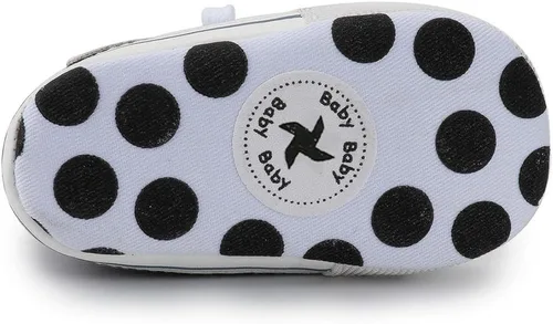 Miniatura 107 de Zapatos deportivos de lona de lona para bebés y niñas, suela antideslizante suave, suela antideslizante