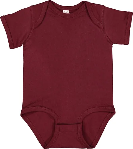 Miniatura 205 de RABBIT SKINS, Body de manga corta de jersey fino suave para bebé