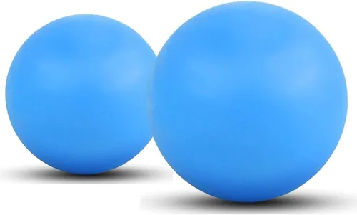 Miniatura 7 de WOVTE Pelota de lacrosse para masaje para músculos doloridos, hombros, cuello, espalda, pies, cuerpo, tejido profundo, punto de activación, nudos