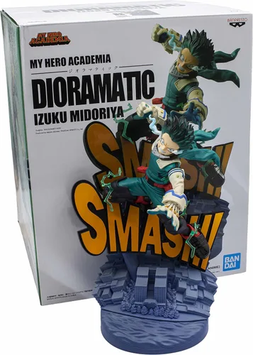 Miniatura 2 de BanPresto - My Hero Academia - Dioramatic - Izuku Midoriya [El Anime] Estatua
