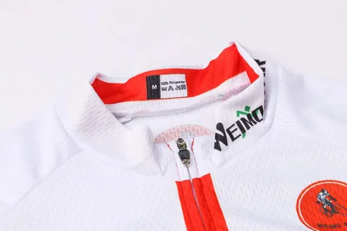 Miniatura 4 de New Pro - Camiseta de ciclismo de manga corta con cremallera completa para hombre, EE. UU