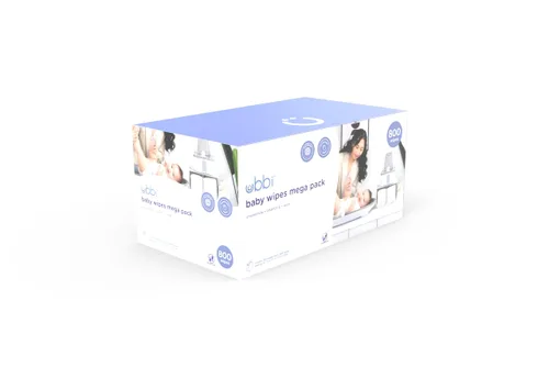 Miniatura 11 de Ubbi Toallitas para bebés sin fragancia, 99% a base de agua, toallitas a base de plantas, hipoalergénicas para pieles sensibles con manzanilla