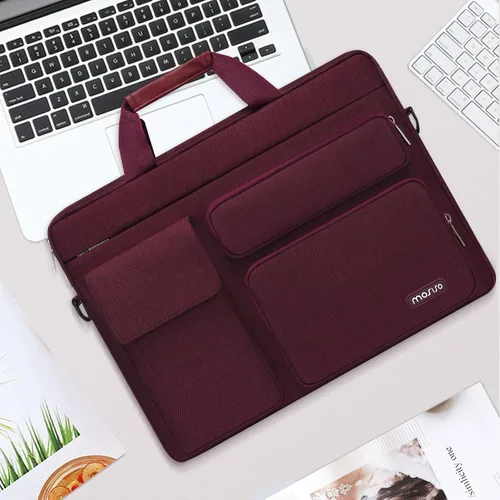 Miniatura 3 de MOSISO Bolsa de hombro para laptop de 15.6 pulgadas, 15-15.6 pulgadas, bolsa de computadora compatible con MacBook Pro de 16 pulgadas, HP, Dell