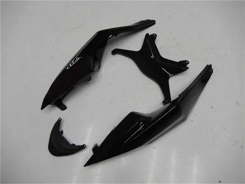Miniatura 7 de US STOCK - Carenado negro brillante apto para 2009-2012 ZX6R 636 ZX-6R inyección ABS plásticos posventa carrocería 2010 2011 09 10 11 12