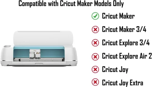 Miniatura 2 de Paquete de 4 piezas de repuesto para Cricut Maker, guía de goma para rodillos de goma, paquete de ruedas compatible con Cricut para reparación