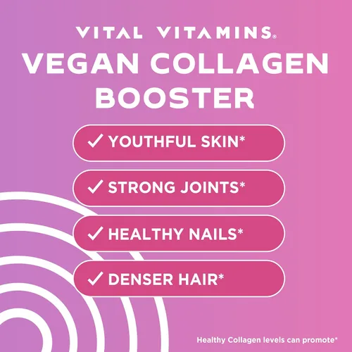 Miniatura 2 de Vital Vitamins Refuerzo de colágeno vegano + cápsulas de resveratrol