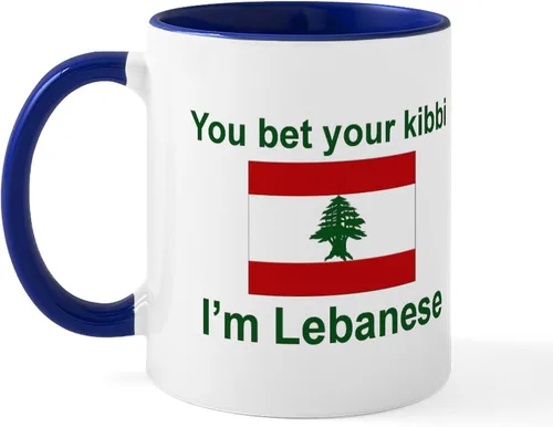 Miniatura 78 de CafePress #1 - Taza de café de cerámica libanesa de 11 oz (11.0 fl oz)