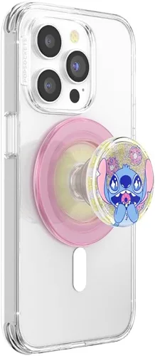 Miniatura 8 de PopSockets - Agarre para teléfono con soporte expandible, agarre adhesivo, Lilo & Stitch - Stitch Globo de Nieve Tidepool Sitch globo de nieve