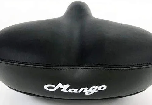 Miniatura 4 de Quality Mango Super Wide Cruiser Sillín de 11 pulgadas de ancho, cómodo asiento de bicicleta