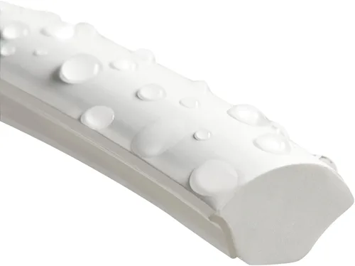 Miniatura 6 de Stockroom Plus Moldura flexible redonda de un cuarto – 0.5 pulgadas de grosor, 0.8 pulgadas de ancho x 16.5 pies de largo, color blanco – Moldeo