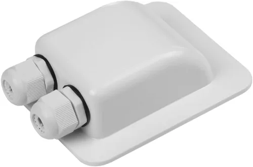 Entrada de cable solar resistente a la intemperie de plástico ABS doble para todos los tipos de cables de 2mm² a 6mm² para proyectos solares en RV,