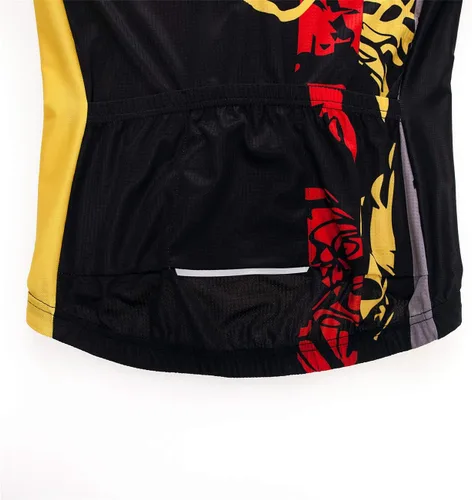 Miniatura 8 de Camisetas de ciclismo para hombre, camiseta de ciclismo de montaña, manga corta, transpirable, camisetas de ciclismo de secado rápido