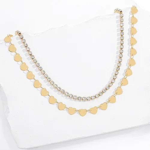 Miniatura 5 de ELABEST Layered Rhinestone Belly Chain Crystal Waist Chain Shiny Star Sequin Body Chain Waist Jewelry for Women Girls