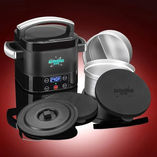Miniatura 3 de STX International 2 en 1 Combo Kit Completo de Infusor Mágico de Mantequilla, Aceite y Tintura Infuzium Infunde de 1 a 5 Tazas Activador Combo