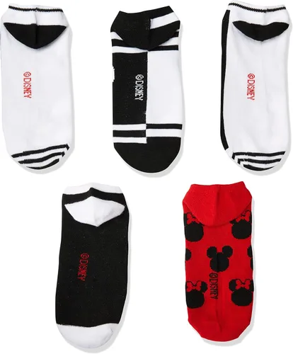 Miniatura 3 de Disney Women's Mickey Mouse 5 Pack No Show Socks