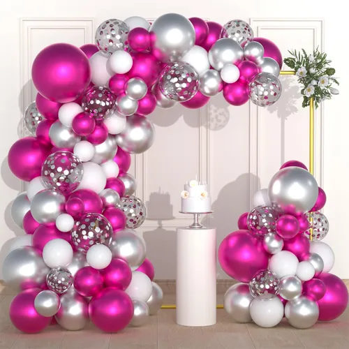 Miniatura 13 de Kit de arco de guirnalda de globos azules y negros dorados, globos azul real y negro dorado para hombres, 30º 40º videojuego, cumpleaños, boda