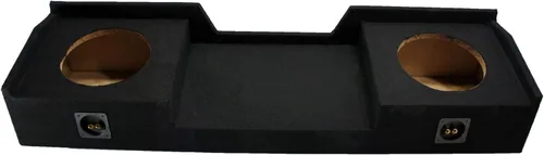 Miniatura 2 de American Sound Connection Compatible con Chevy Silverado o GMC Sierra Camión de Cabina Extendida 1999-2006 Doble 10 pulgadas Subwoofer Caja